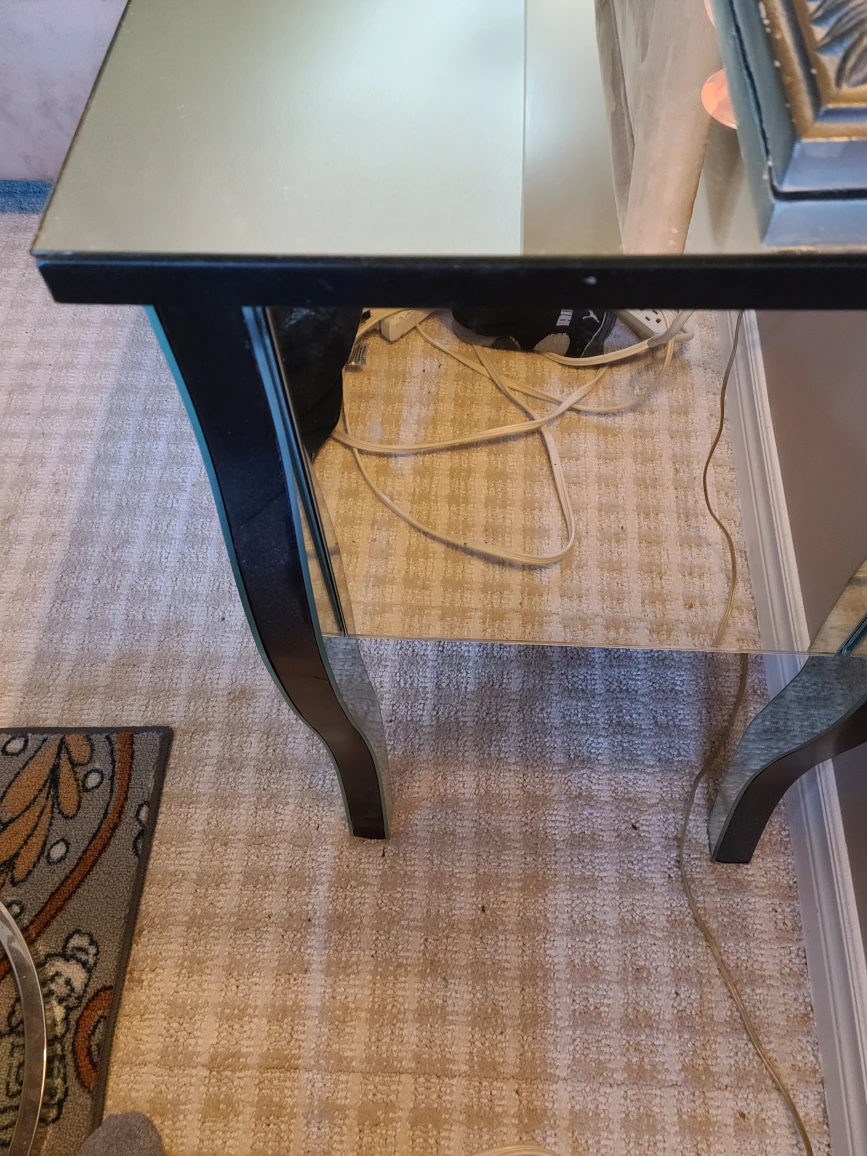 2 Drawer  Glass Dresser - photo 3