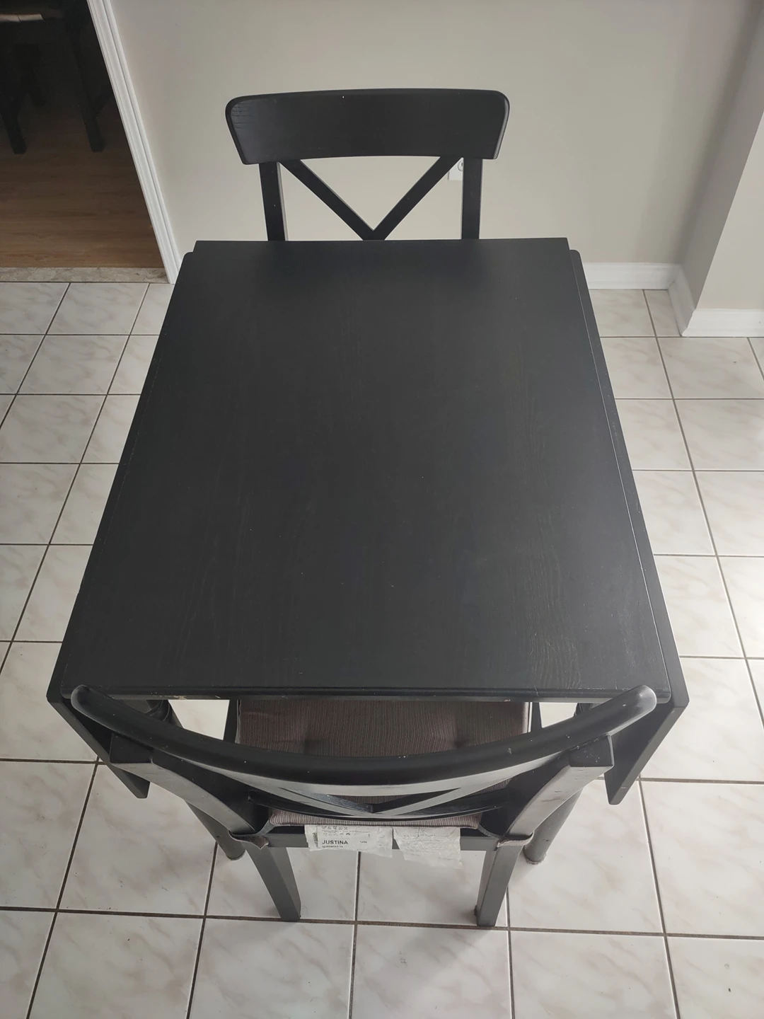 Dinning Set up to 2 ( INGATORP / INGOLF Table and 2 chairs)