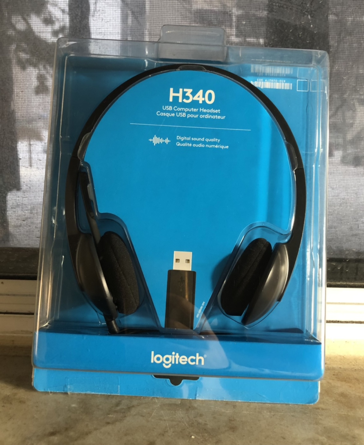 USB Computer Headset with mic- Adjustable-NEW thumbnail