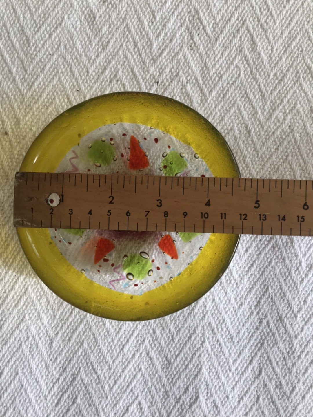 Art Glass Dish - signed by the artist image indicator(2)