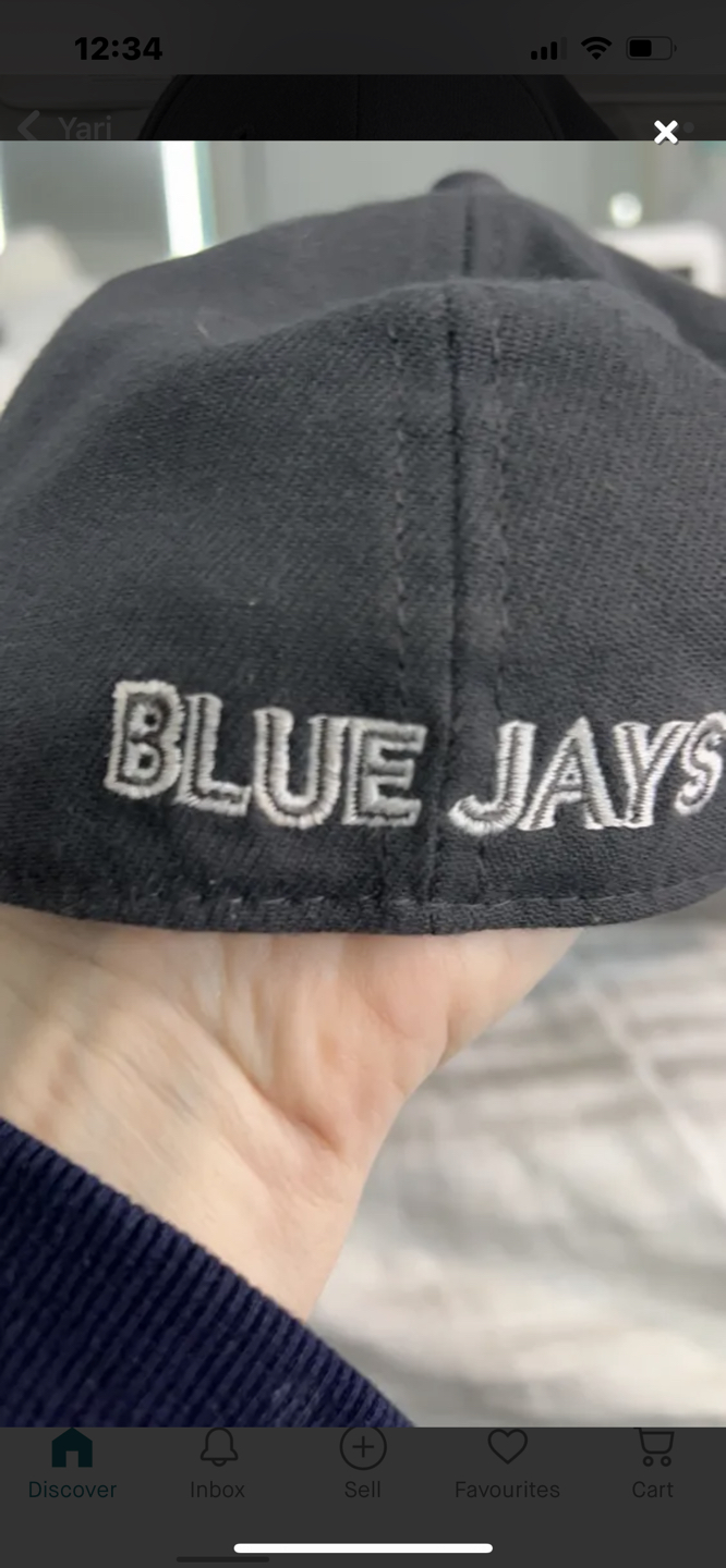 Custom bling, Blue Jays hat - photo 2