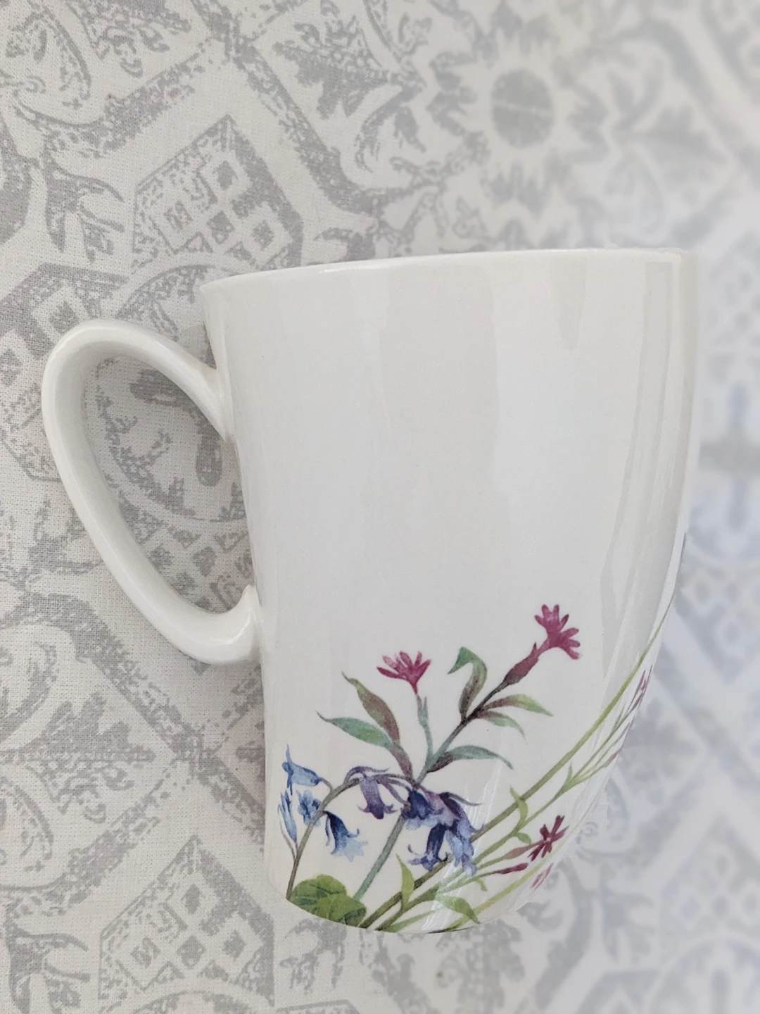 Beautiful unique floral mug with box - photo 2