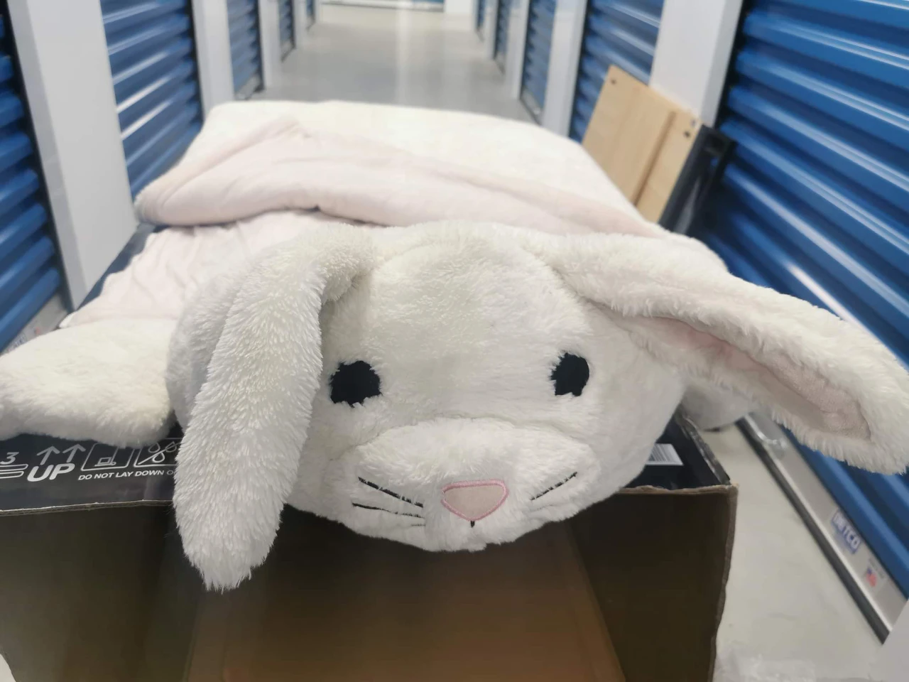 Rabbit Sleeping Bag - Extremely cute, perfect condition thumbnail