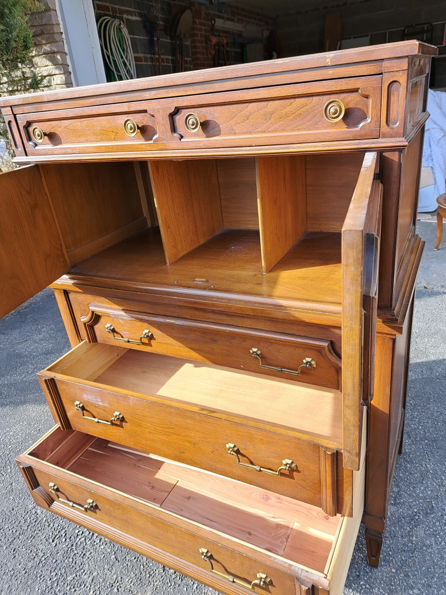 Solid Cherry Tallboy Dresser - photo 3