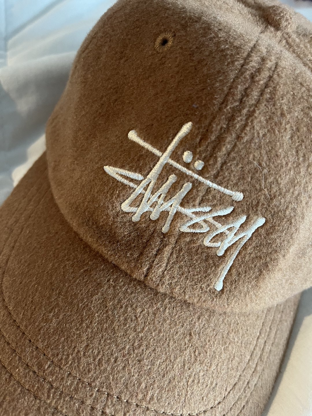 Stussy stock wool low pro cap image indicator(2)