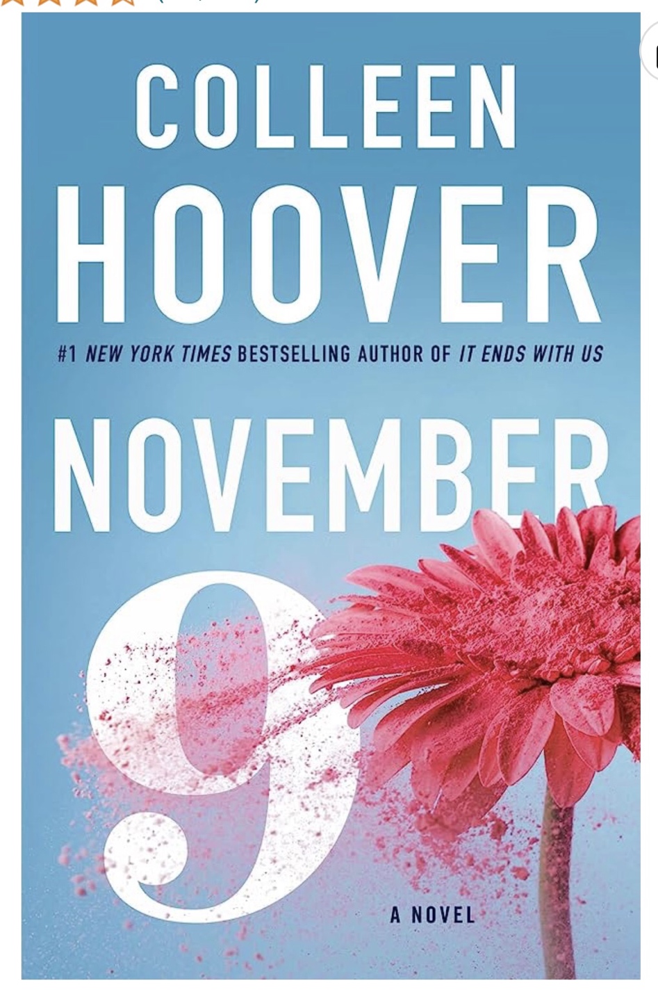 November 9 (novel) by Colleen Hoover