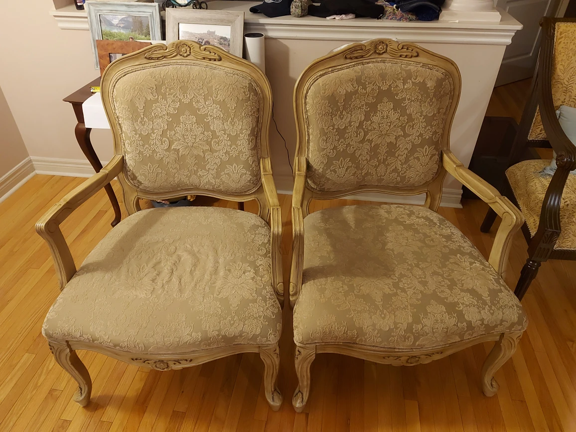 2 armchairs
