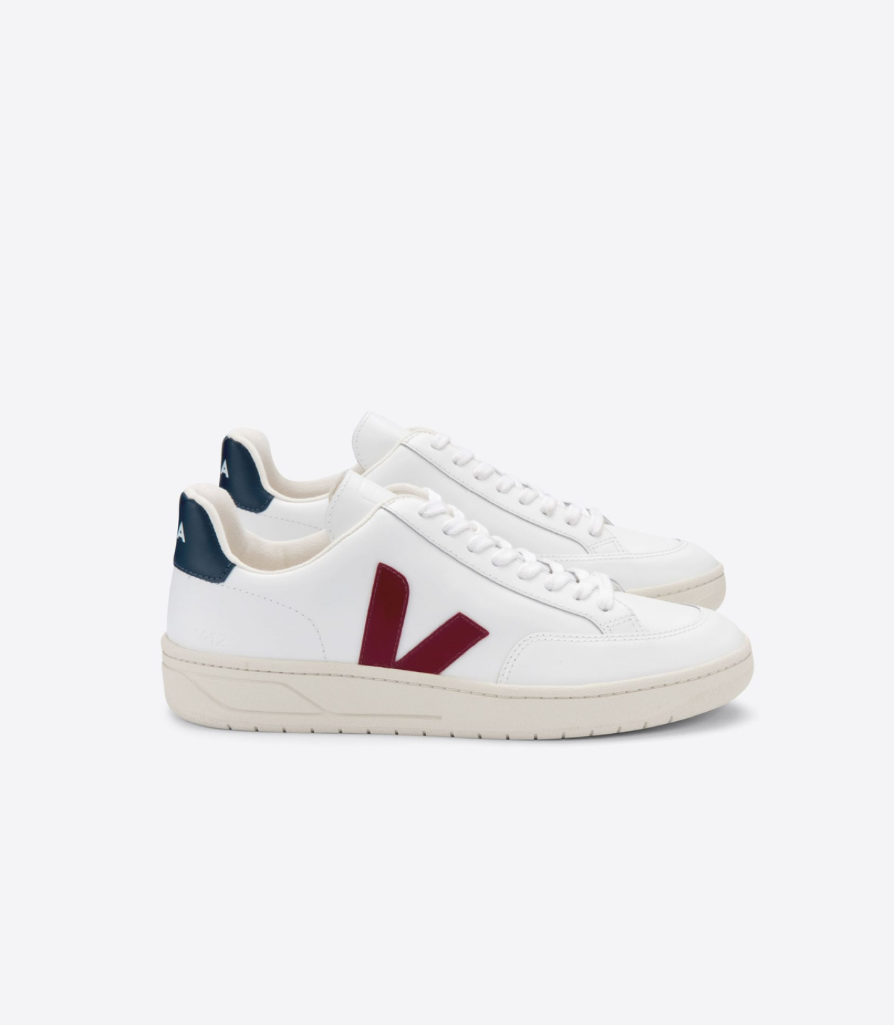 VEJA V-12 White Sneakers, Size 6 - photo 3