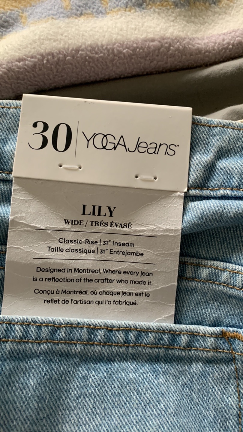 Yoga jeans wide straight leg - photo 2