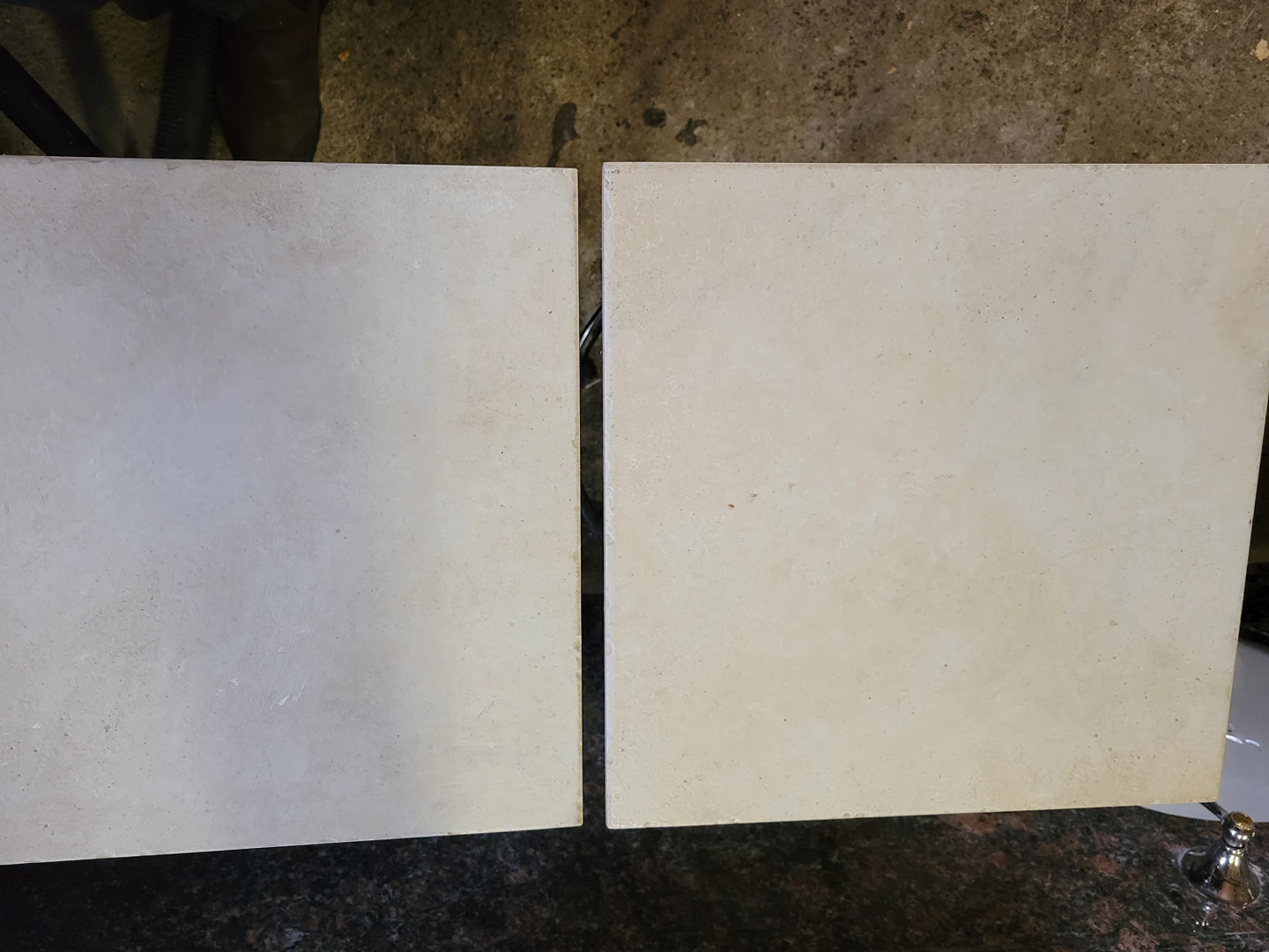 Two 16” x 16” Ceramic Floor/Pad Tiles - photo 2