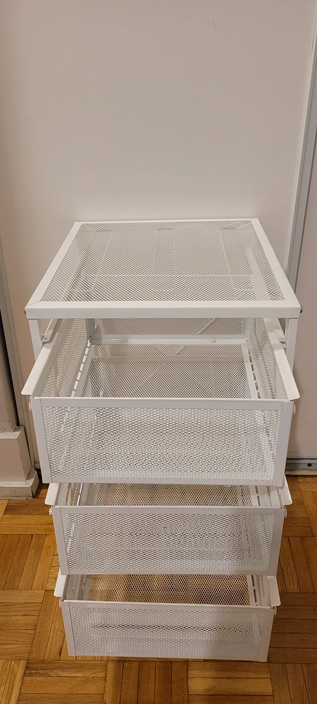 Rack /3 storage shelf/ drawer unit
