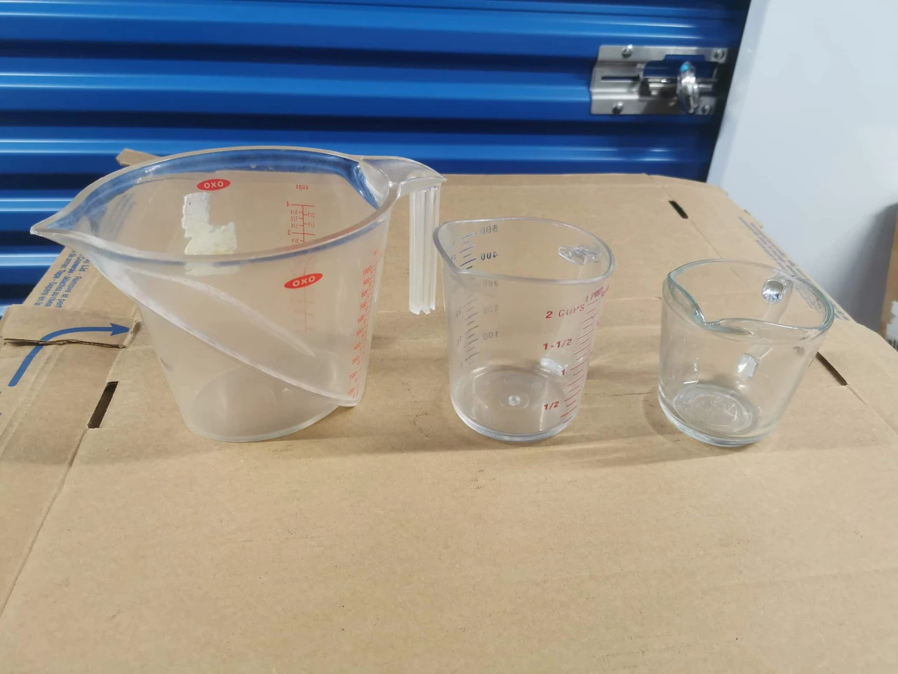 Measuring Jugs. Set of 3. Good Quality thumbnail