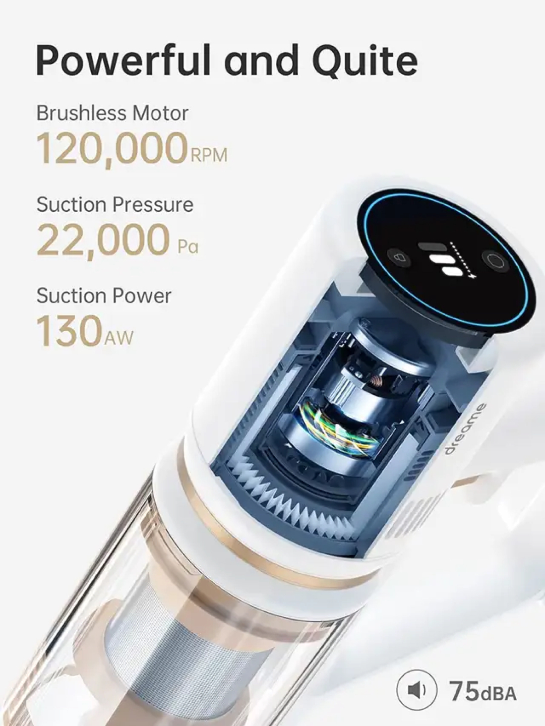 Dreametech Cordless Vacuum Cleaner, P10 Pro Vacuum Cleaner - photo 2