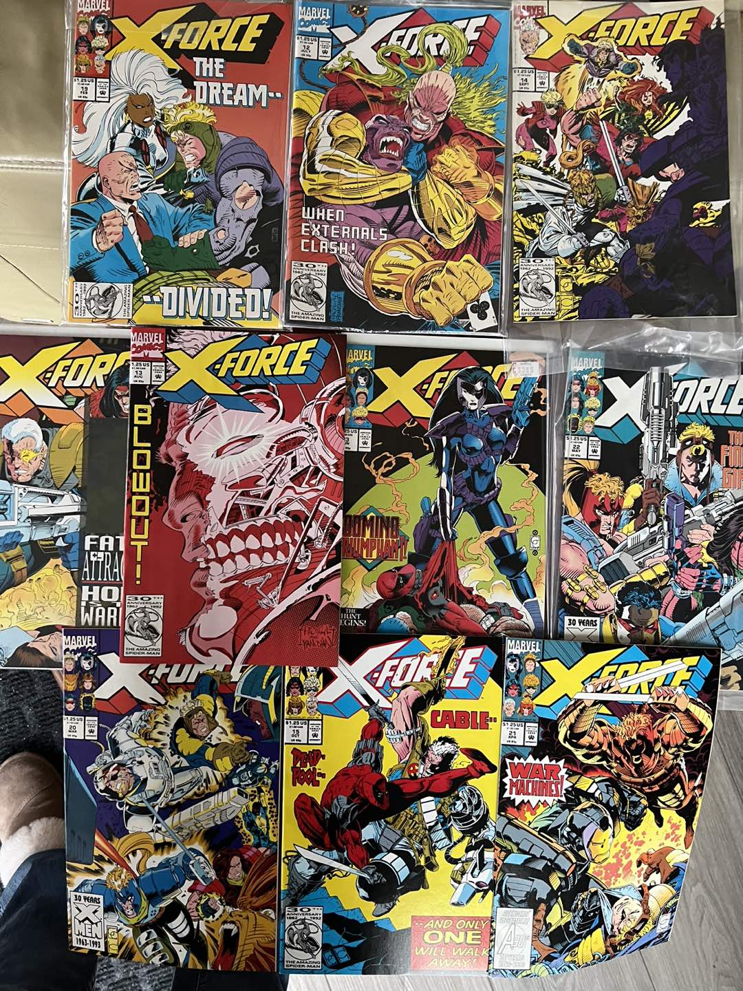 Comic books- X force thumbnail