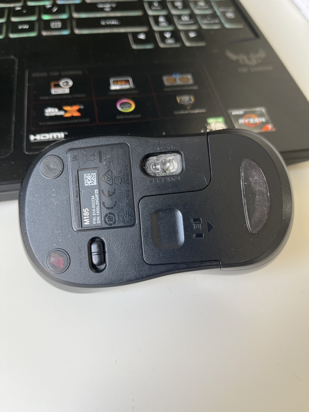 Logitech Wireless Mouse image indicator(2)