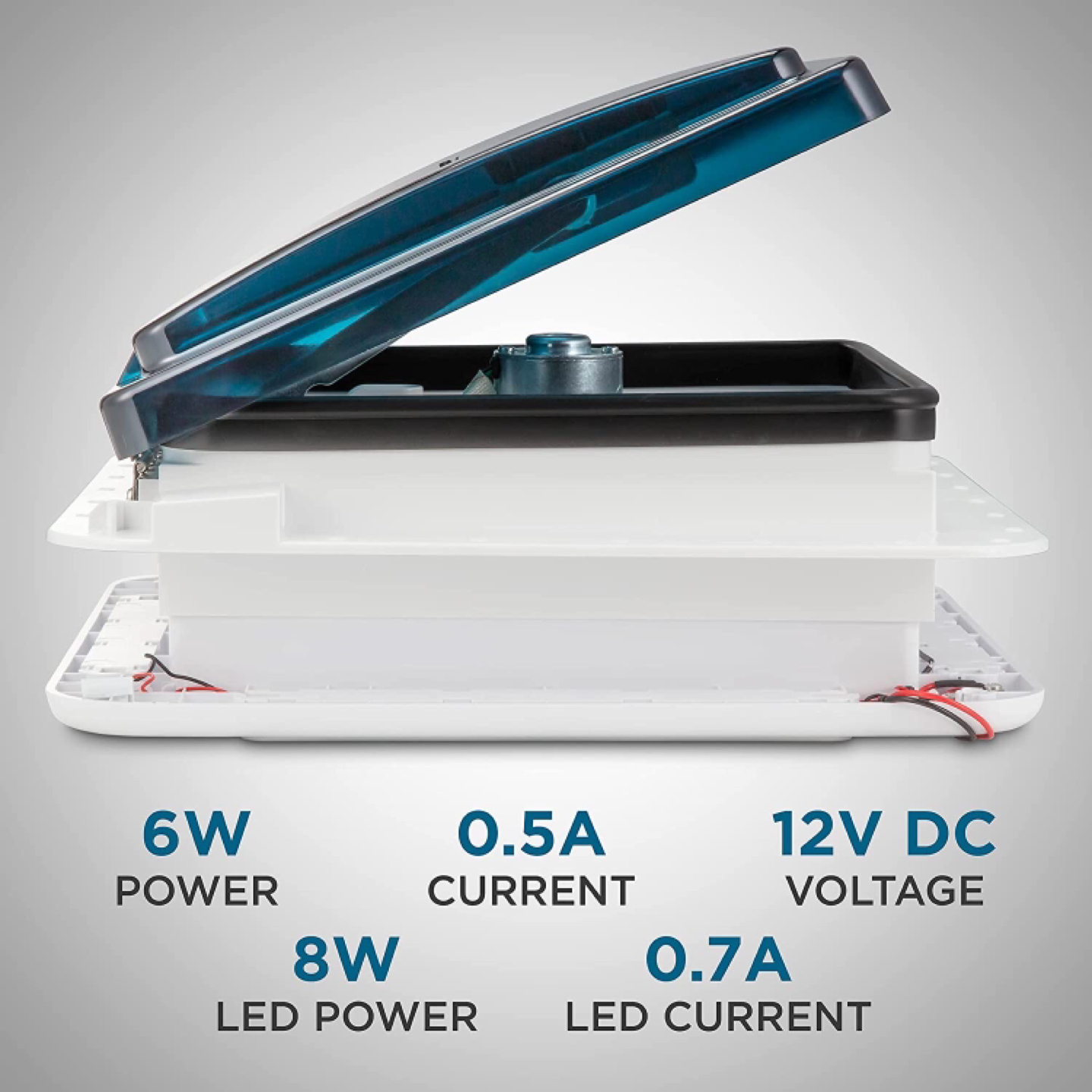 Manual Rv roof vent fan - photo 2