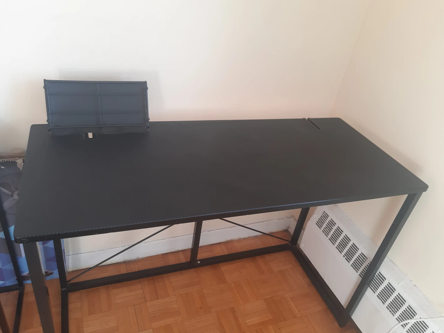 STUDY TABLE WITH WIRE RACK & PAPER HOLDER ( disassemble)