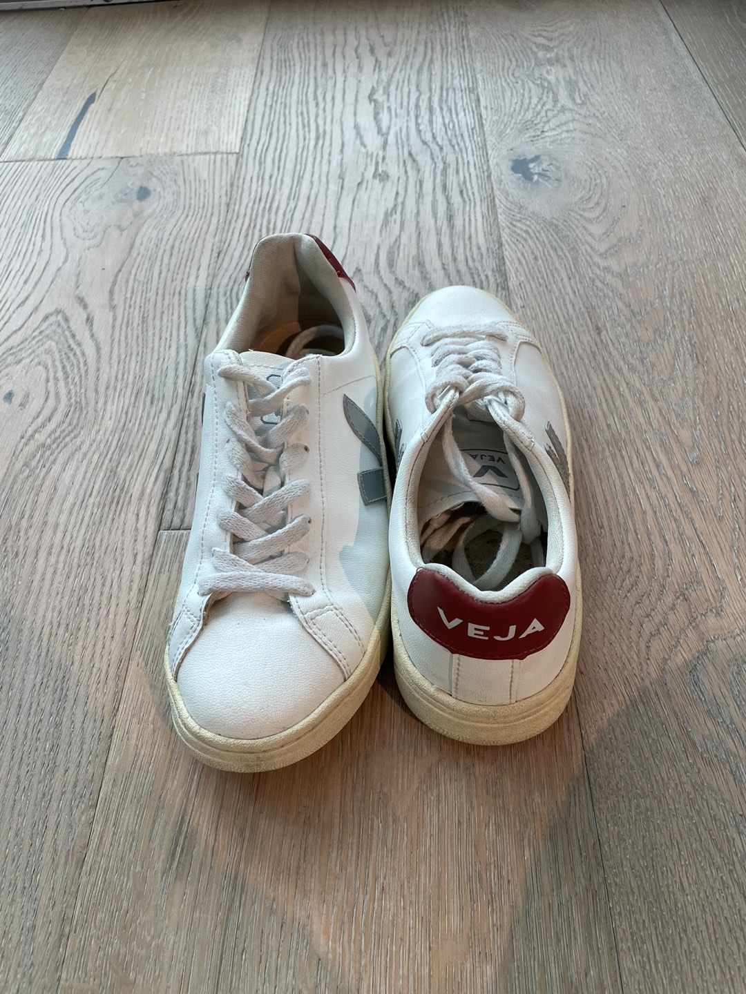 VEJA V-12 White Sneakers, Size 6 - photo 2