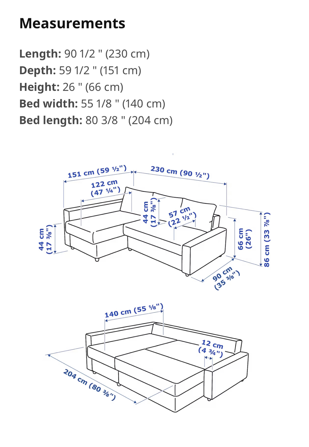 Brand new sofa bed - photo 3