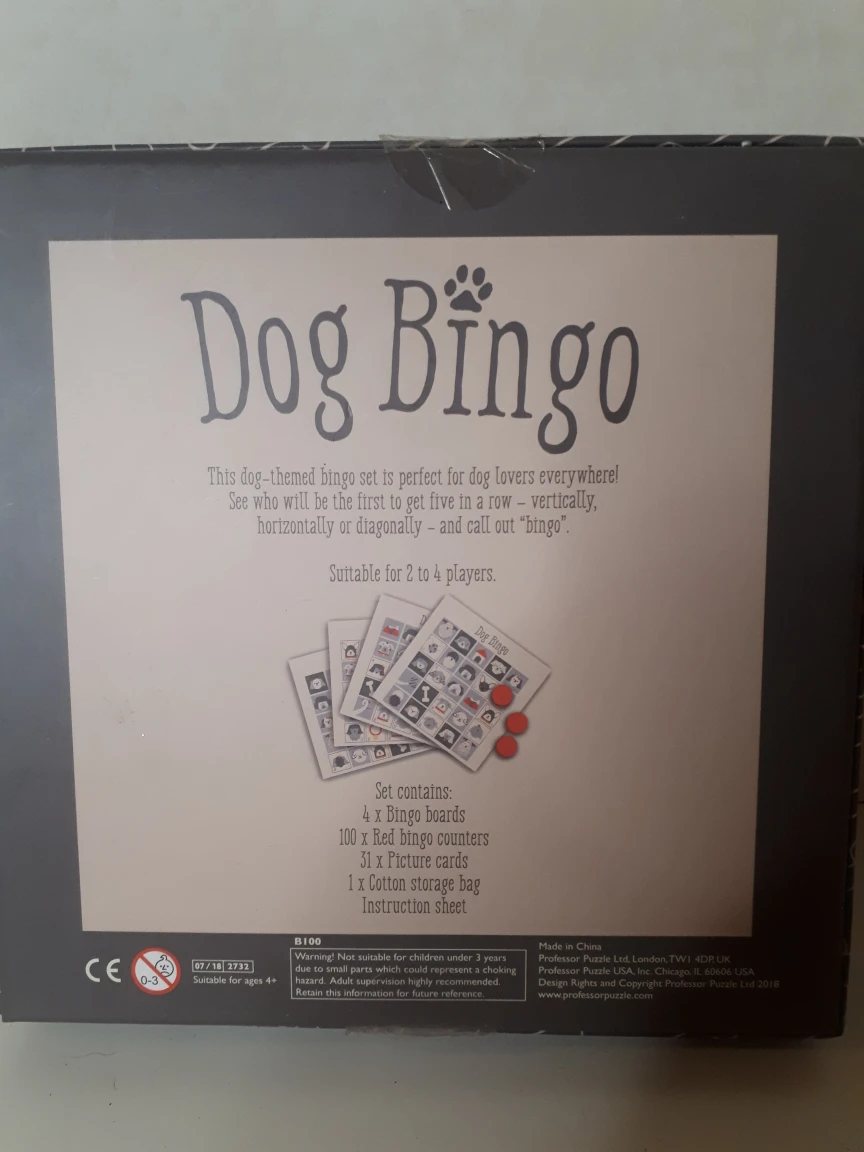 Vintage Look Dog Bingo Game - photo 2
