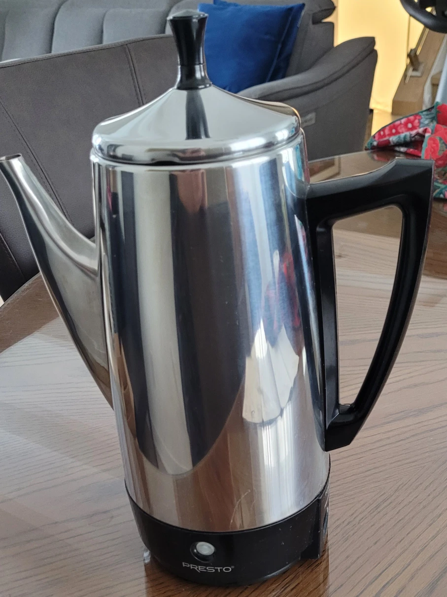 Presto 12 cup stainless steel coffee maker thumbnail