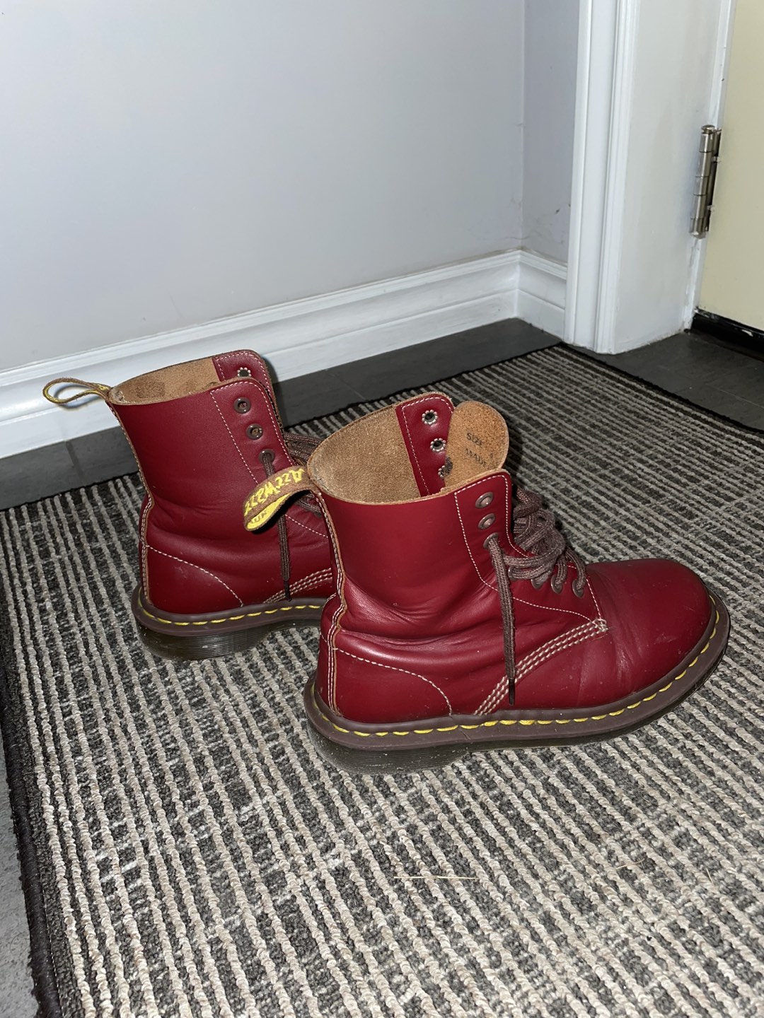 Red Dr. Martens
