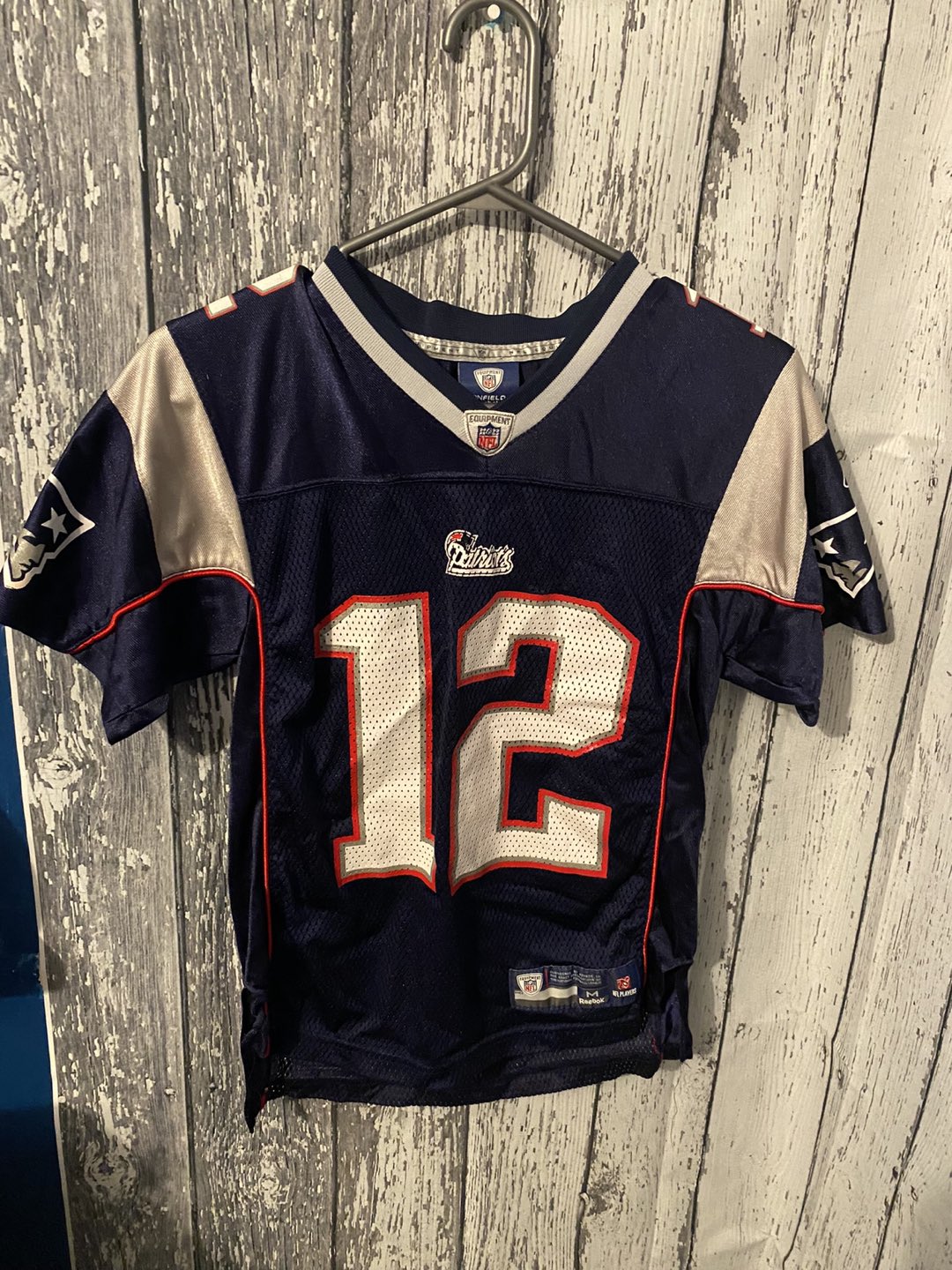 Tom Brady Kids NFL Equipment RbK Jersey thumbnail