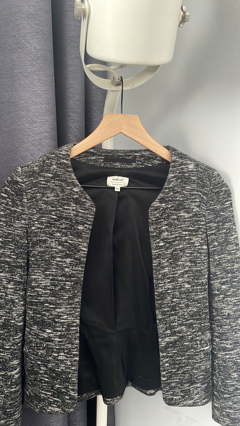 Wilfred Wool Blend Blazer Size 4 - photo 2