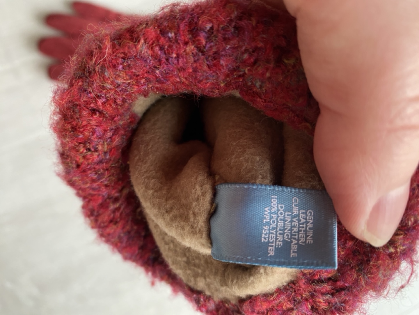 Nine West lined suede gloves image indicator(7)