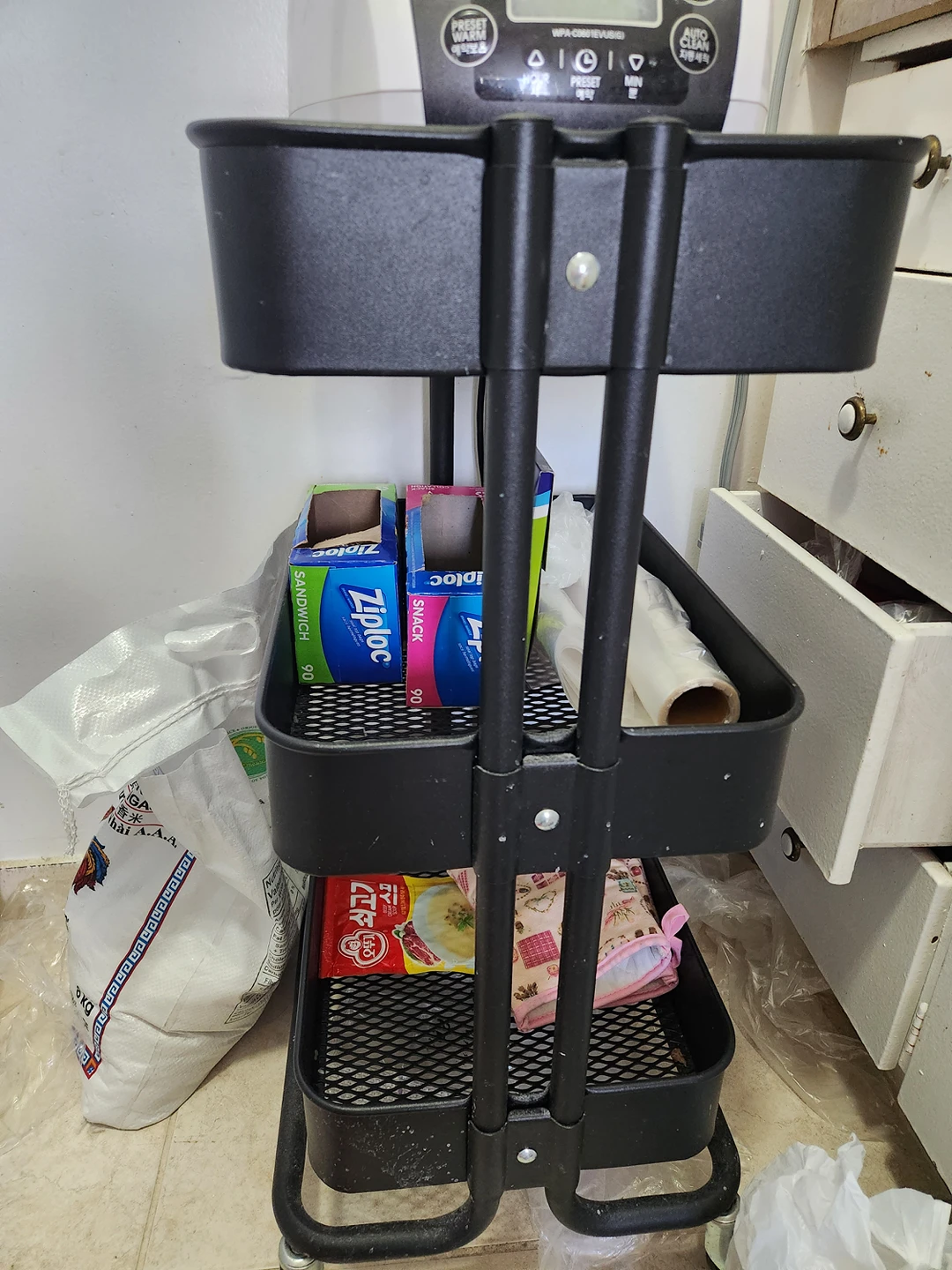 ikea cart black - photo 3
