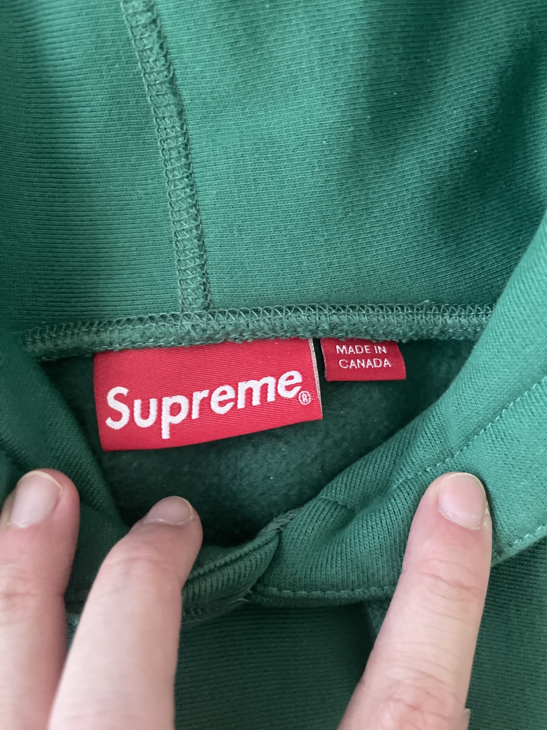 Supreme Green hoodie - photo 2