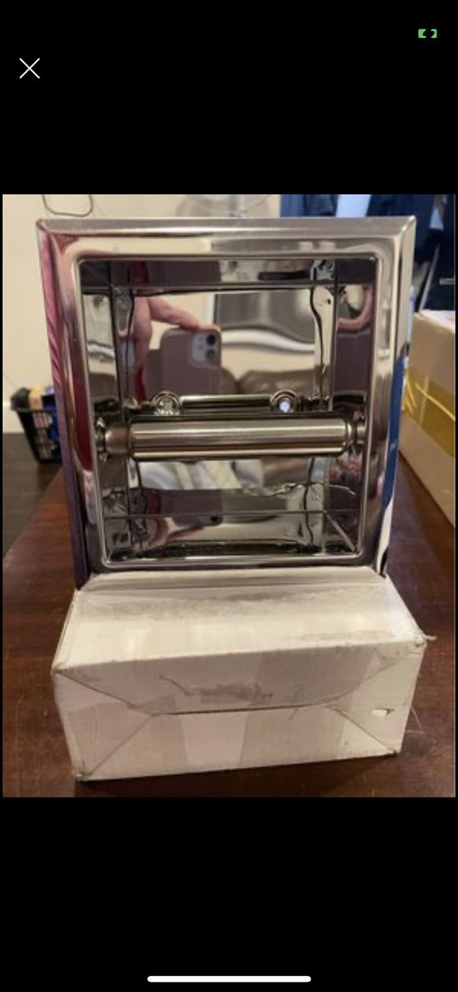 Brand New Chrome Toilet Paper Holder thumbnail