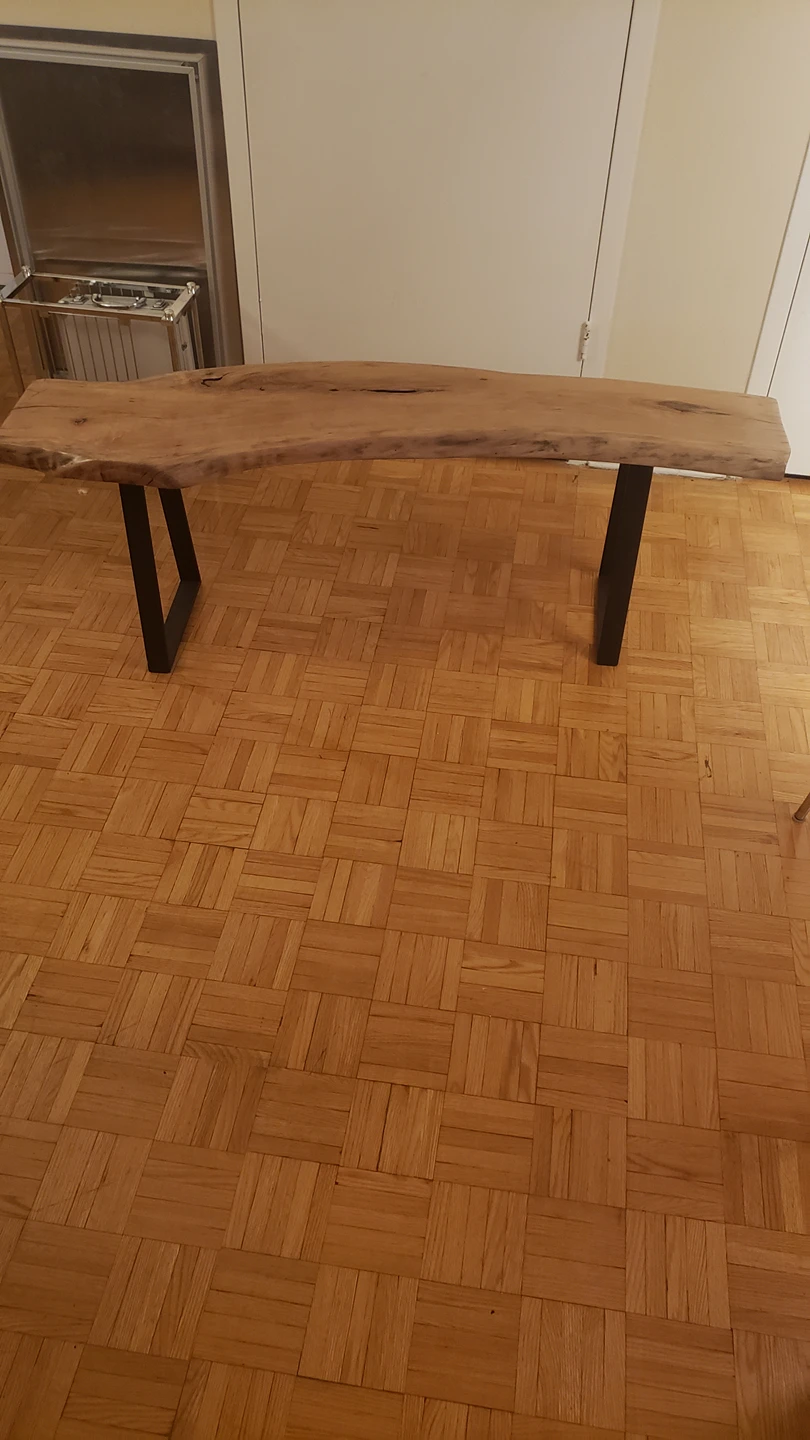 Live edge bench - photo 4