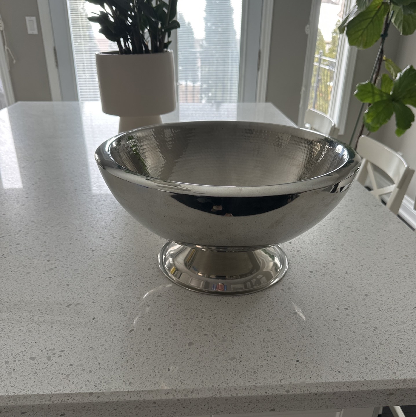 Colin and Justine stainless steel bowl