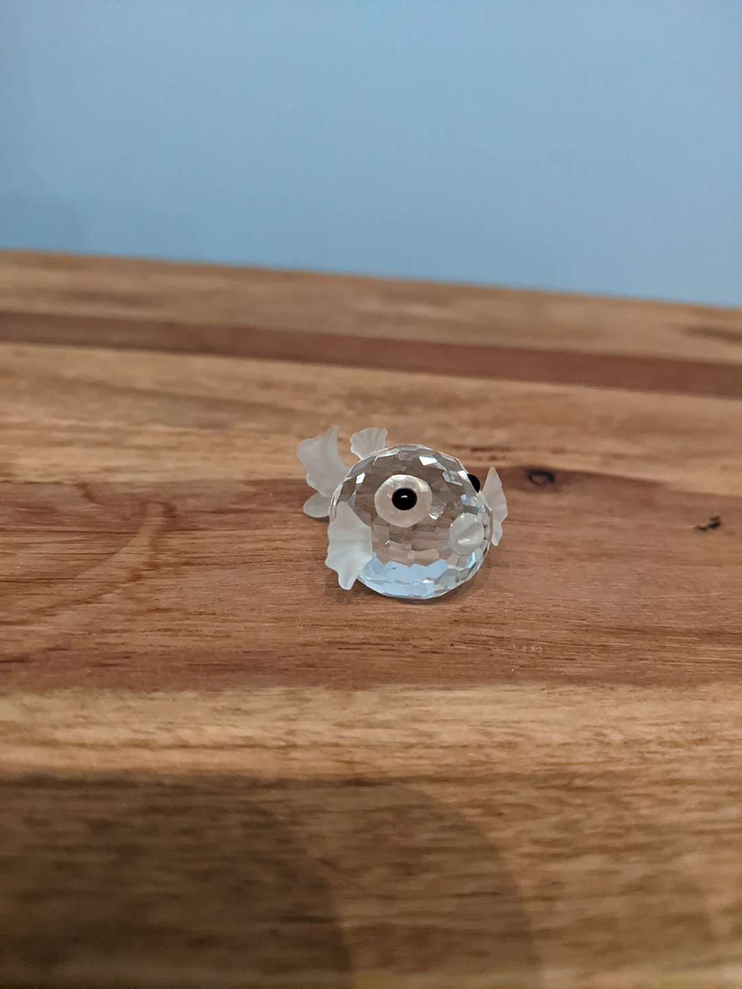 Swarovski crystal figurine blowfish thumbnail