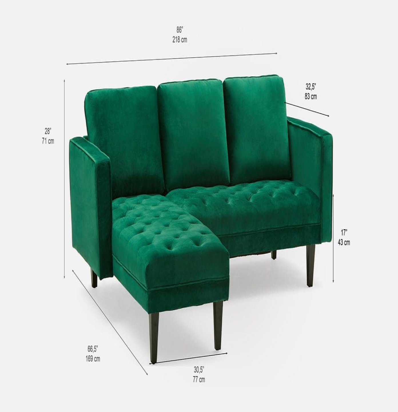 Structube Sectional Sofa - photo 4