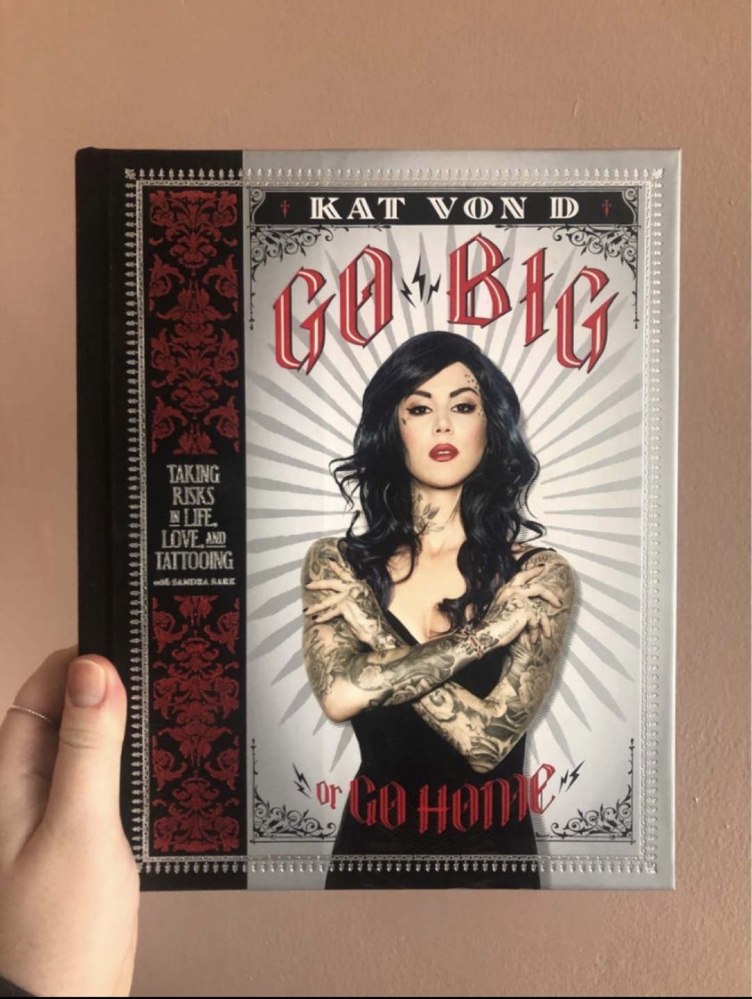 Autographed Kat Von D book thumbnail