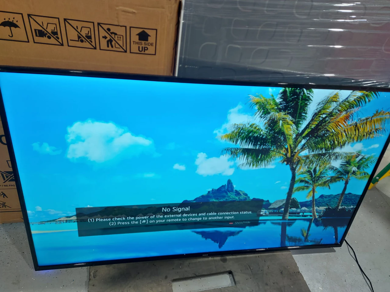 ON SALE RCA 65" 4K WEBOS SMART LED TV $439.99 NO TAX. thumbnail