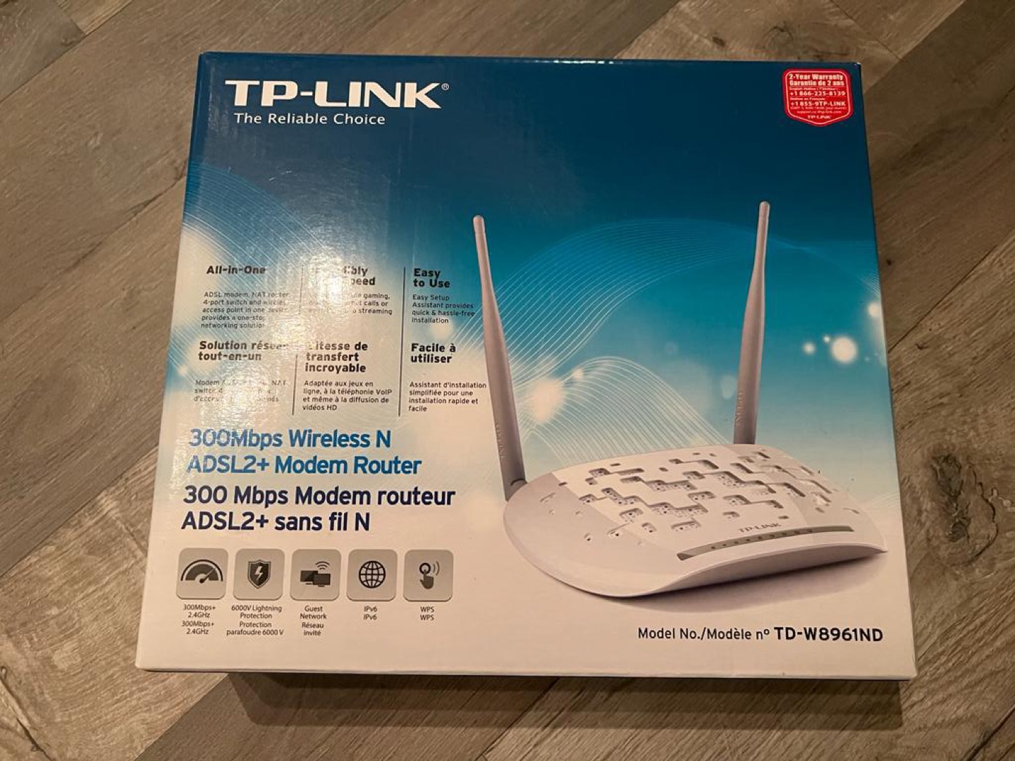 TP Link Router TD-W8961ND