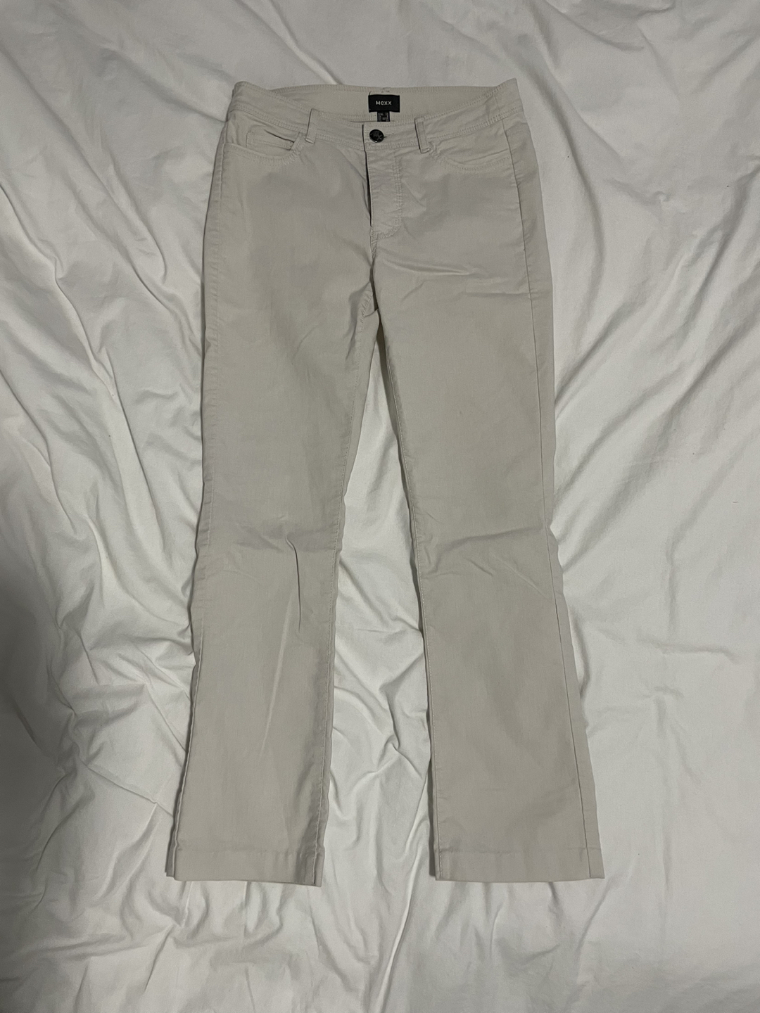 MEXX Cream Pants UK Size 8 thumbnail