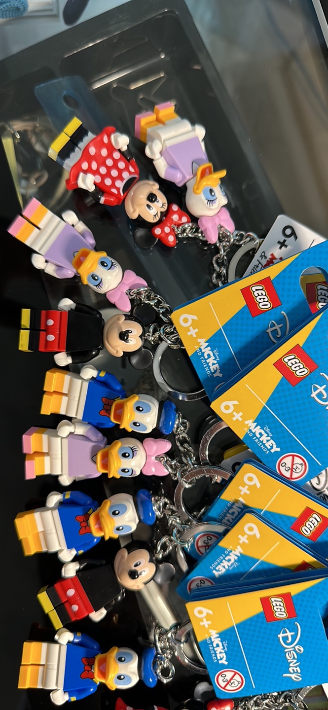 Disney Lego Keychains thumbnail