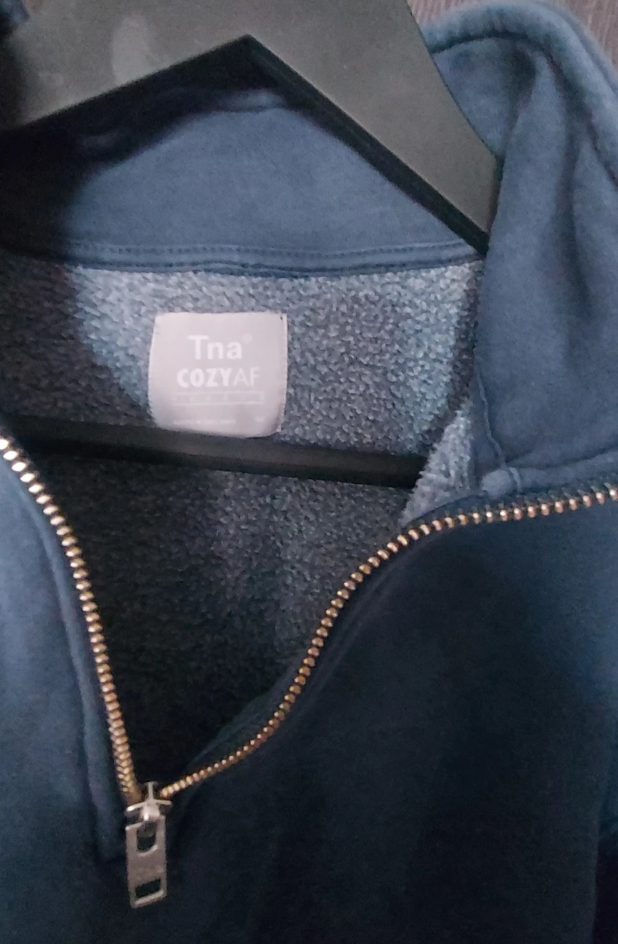 TNA COZY FLEECE  1/4 ZIP SWEATSHIRT - photo 3