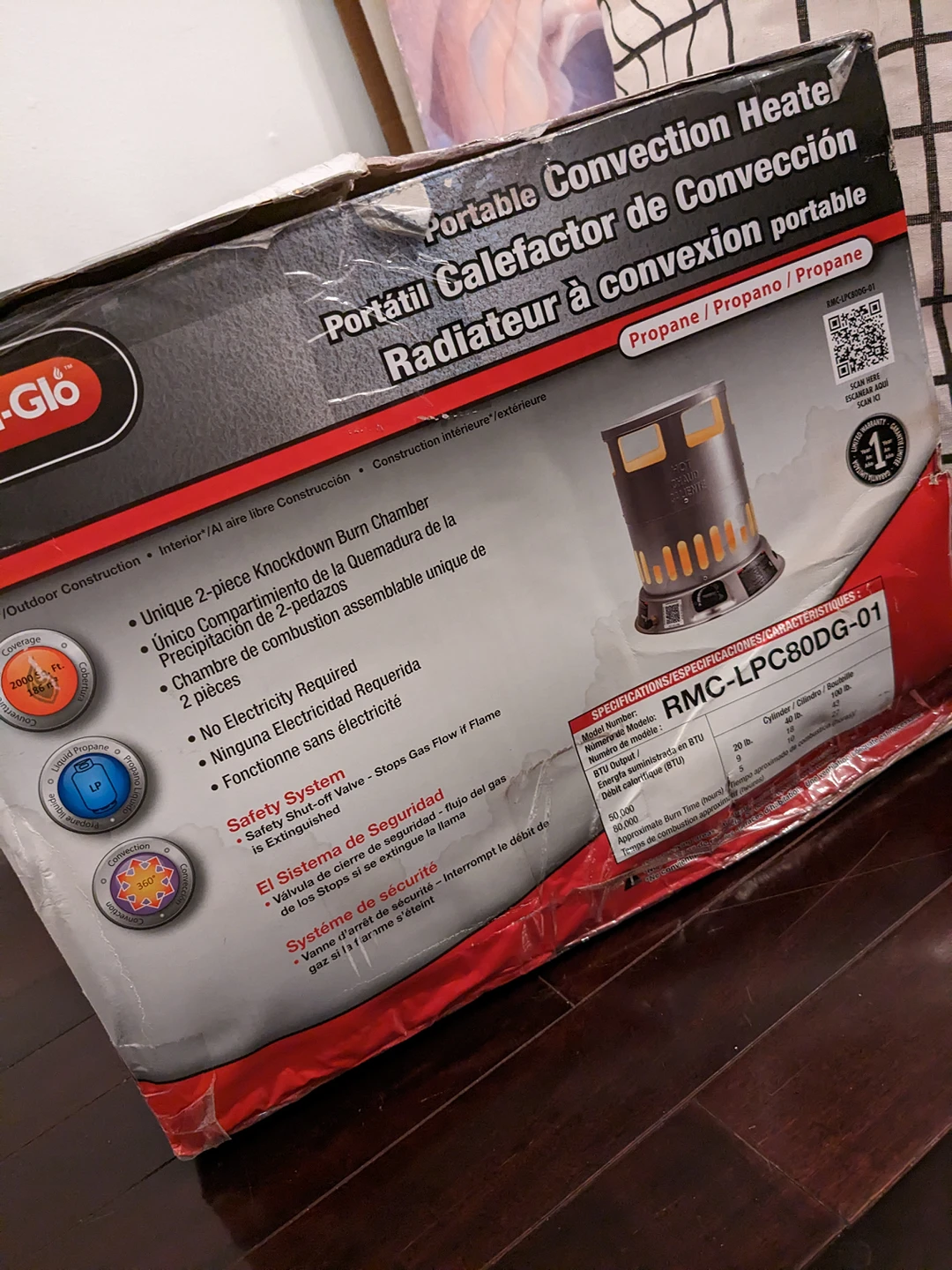 Dyna-Glo Propane Heater - photo 4