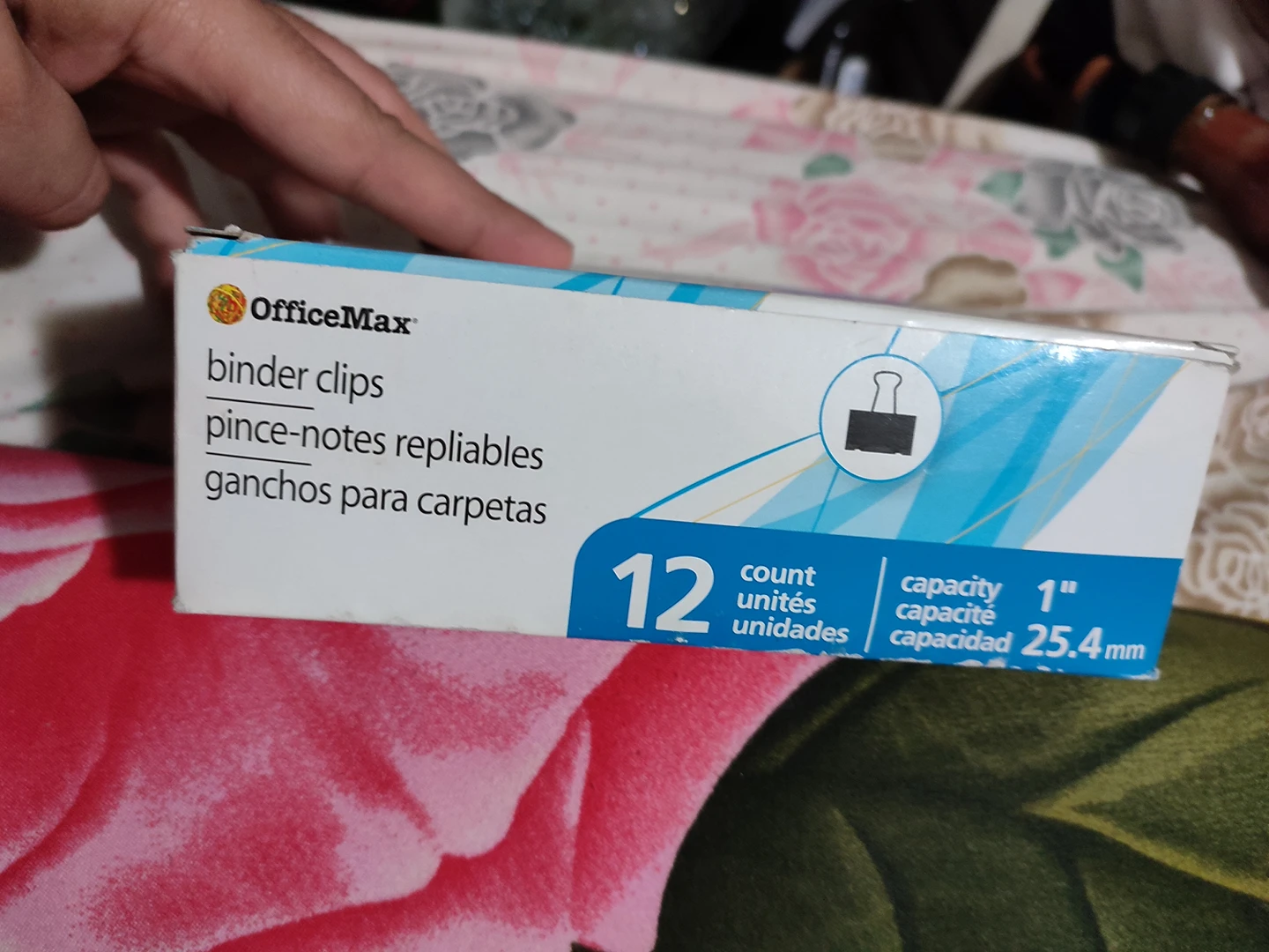 BNIB OfficeMax Binder Clips - 12 count image indicator(2)