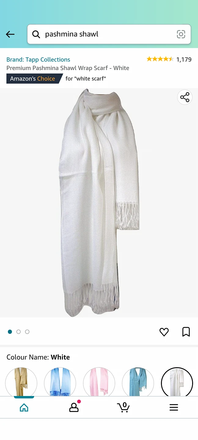 Pashmina Shawl Wrap - photo 2