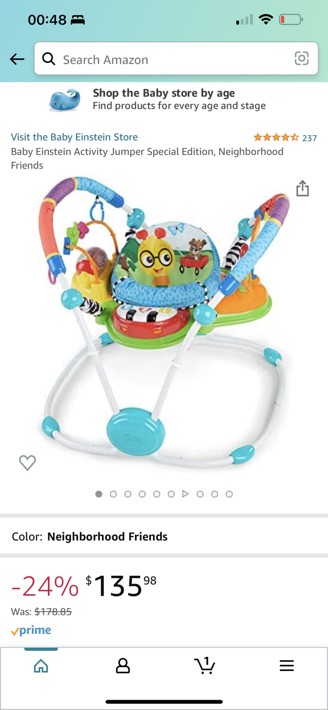 Baby Einstein Activity Jumper Special Edition thumbnail