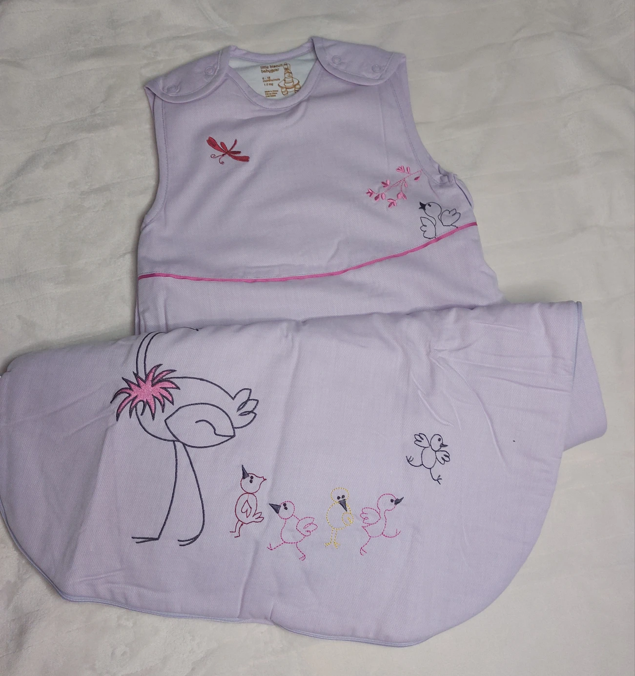 baby sleeping bag 1.0 tog 6-18 months image indicator(4)