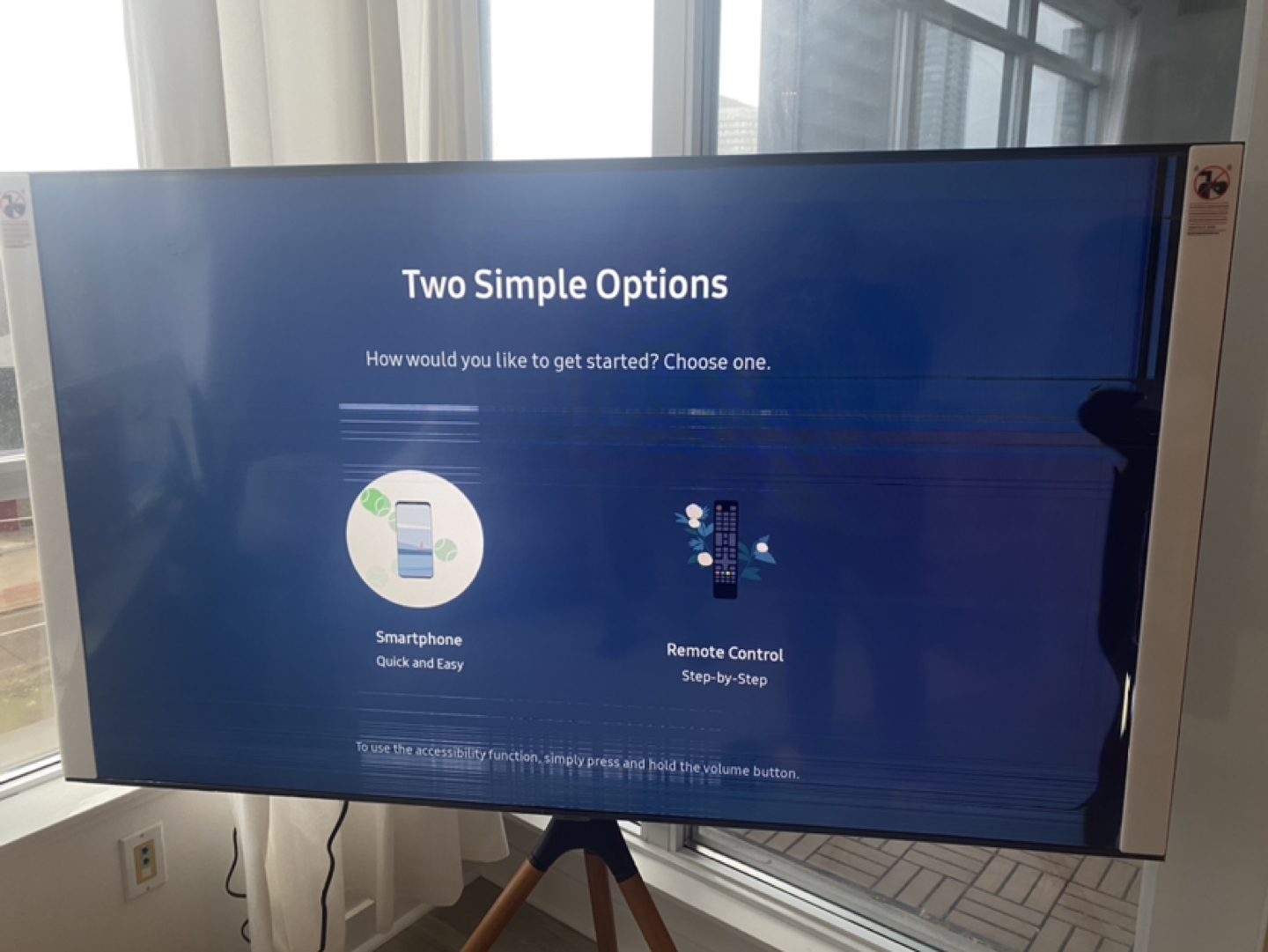 Free 65 inch Samsung TV