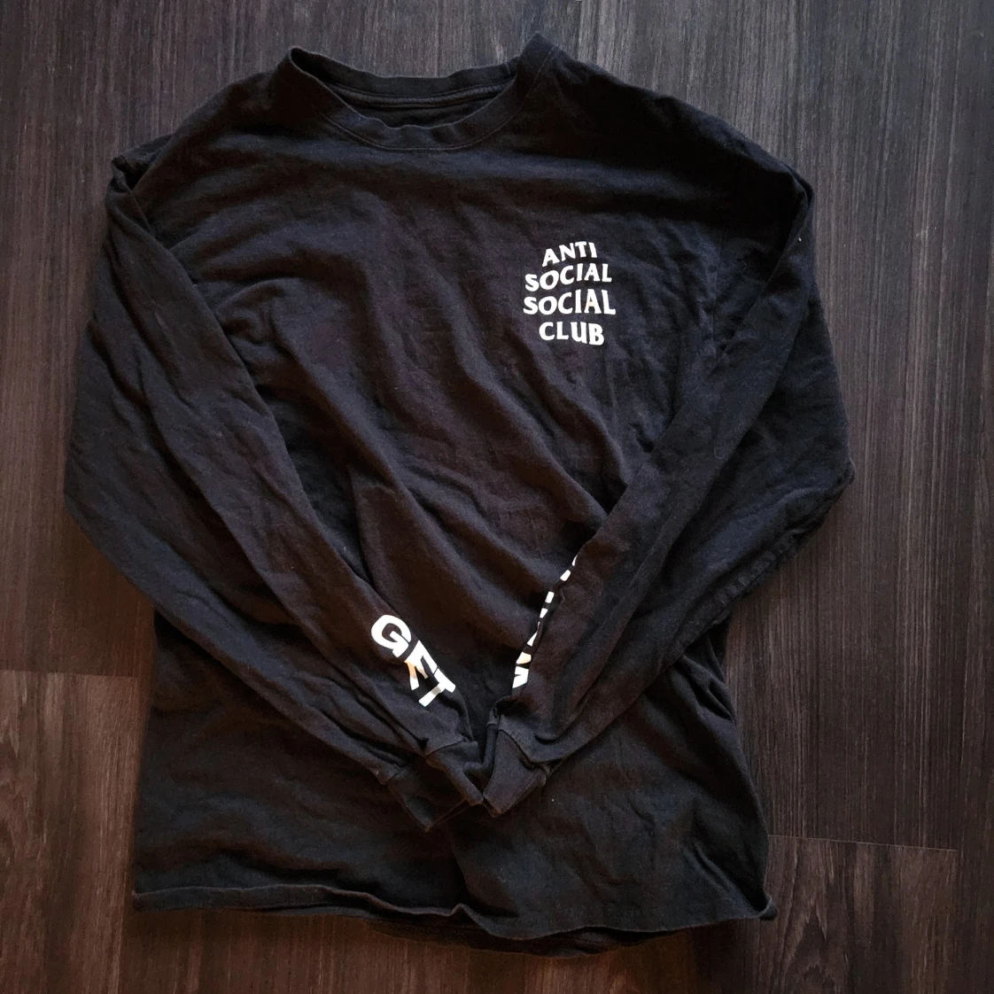 assc/anti social social club "get weird" crewneck thumbnail