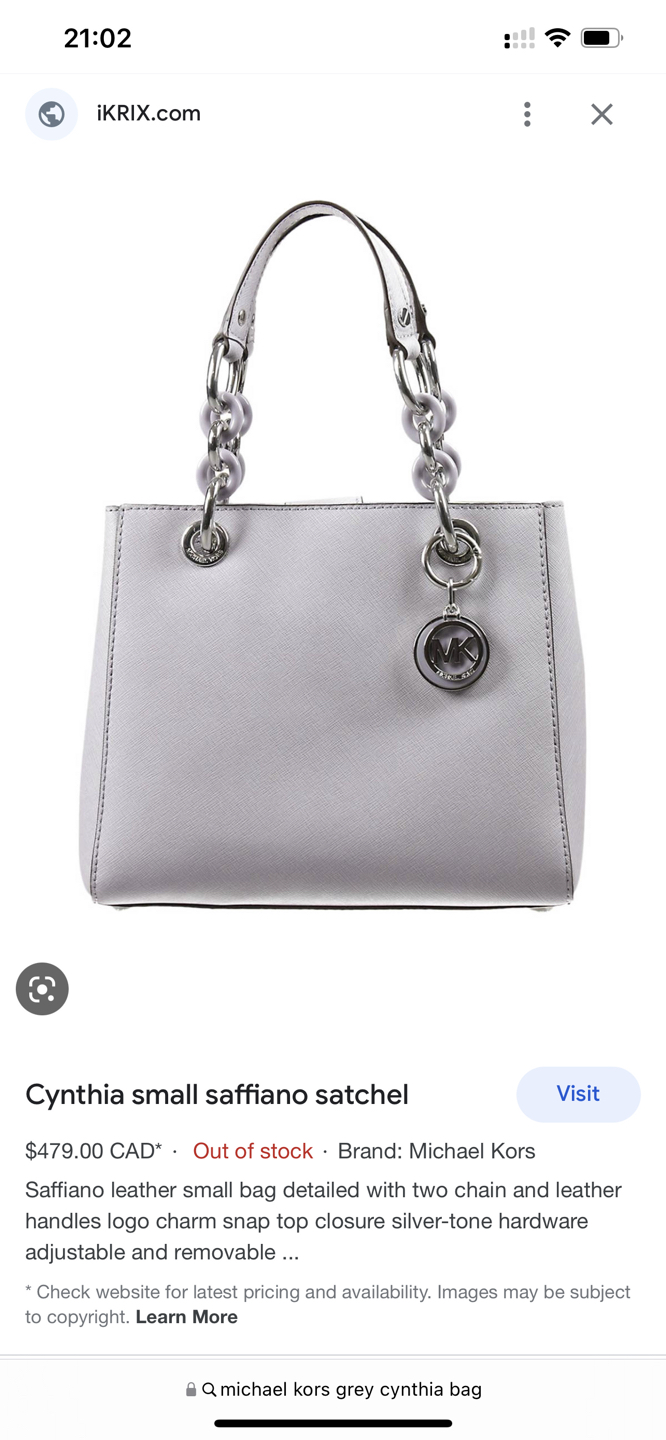 🏀 Michael Kors Cynthia Bag
